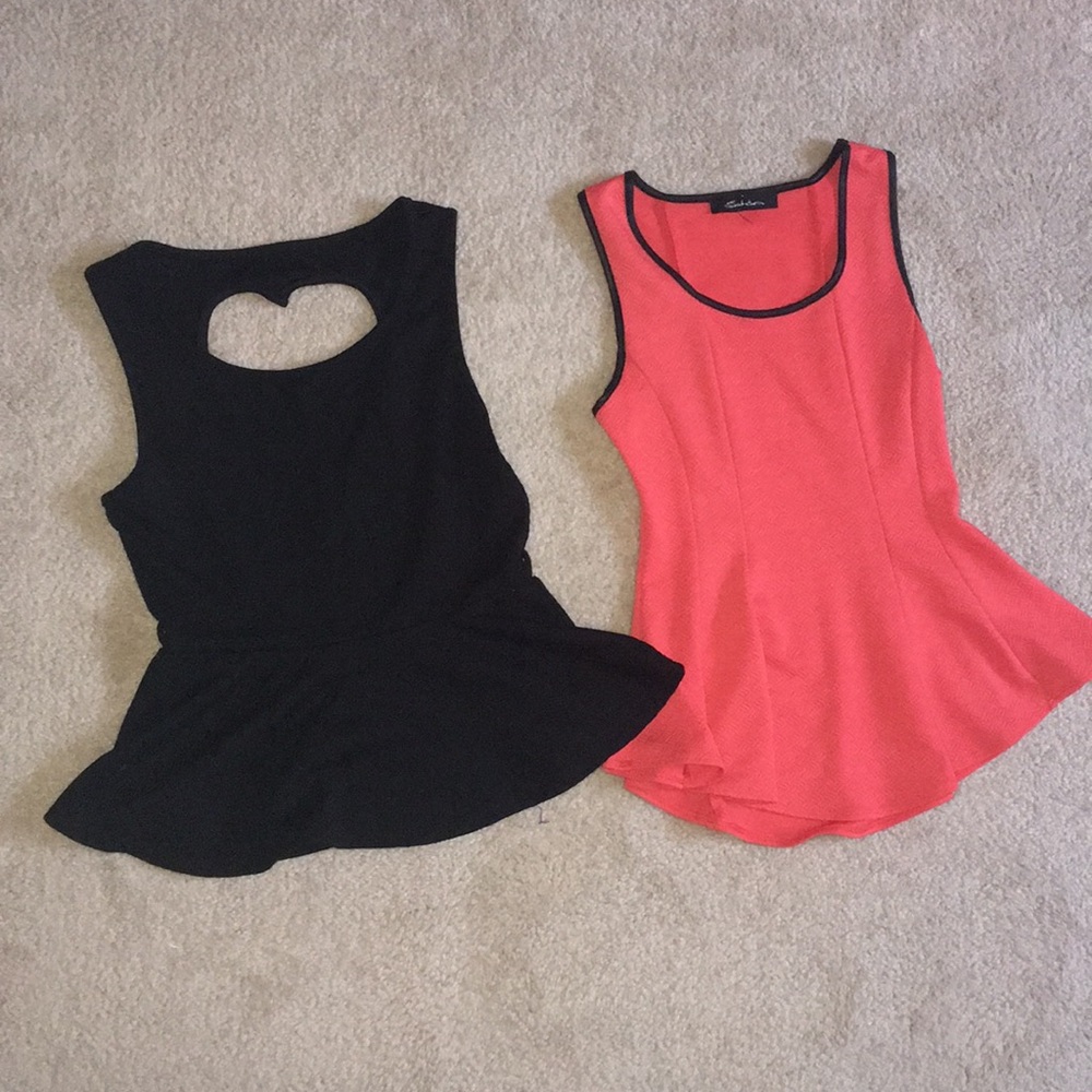 PEPLUM TOPS